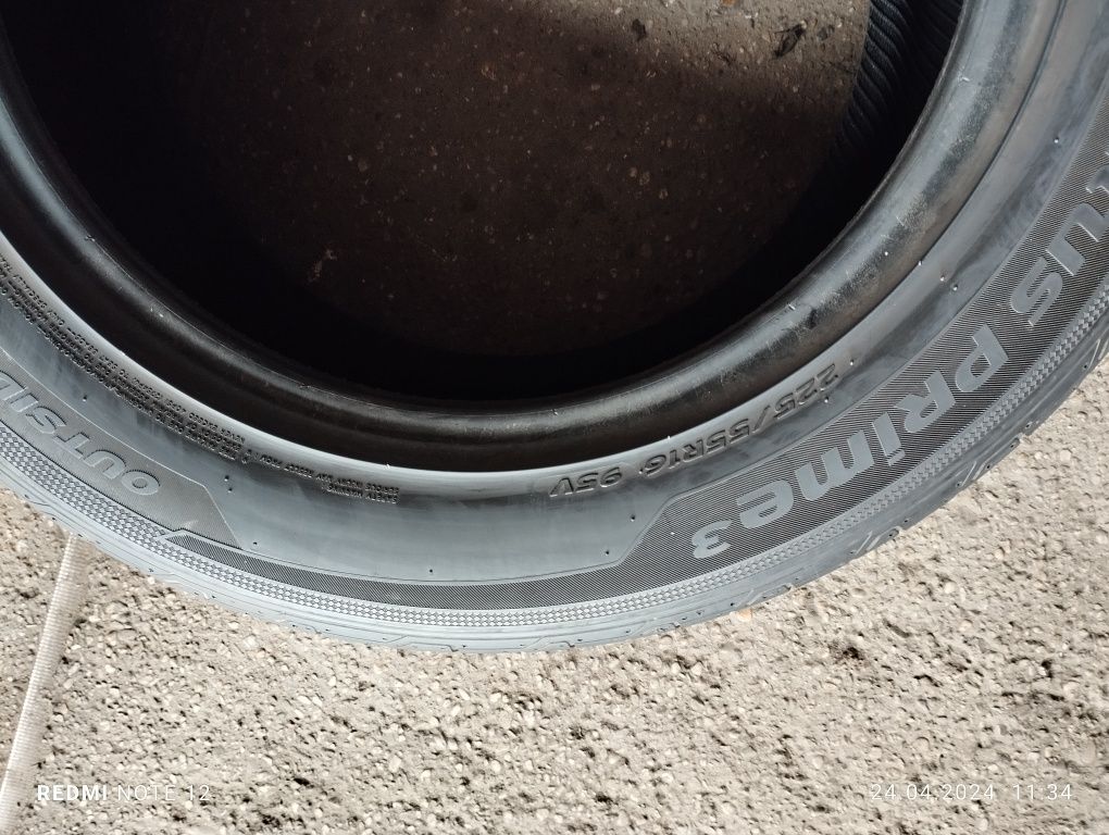 4 buc 225 55 R16 95w Hankook, vara