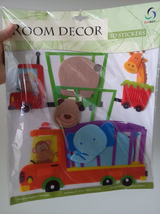 Decoratiune- stickere 3D camera copilului