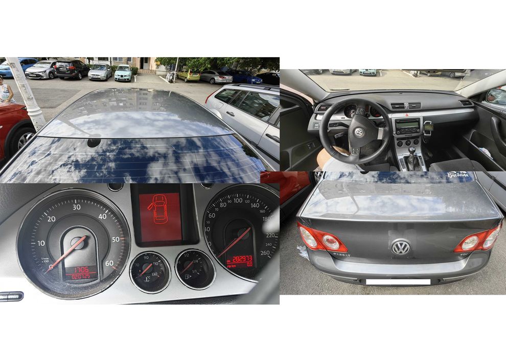 Volkswagen Passat B6 2007 – 1.9 TDI BXE – avariat