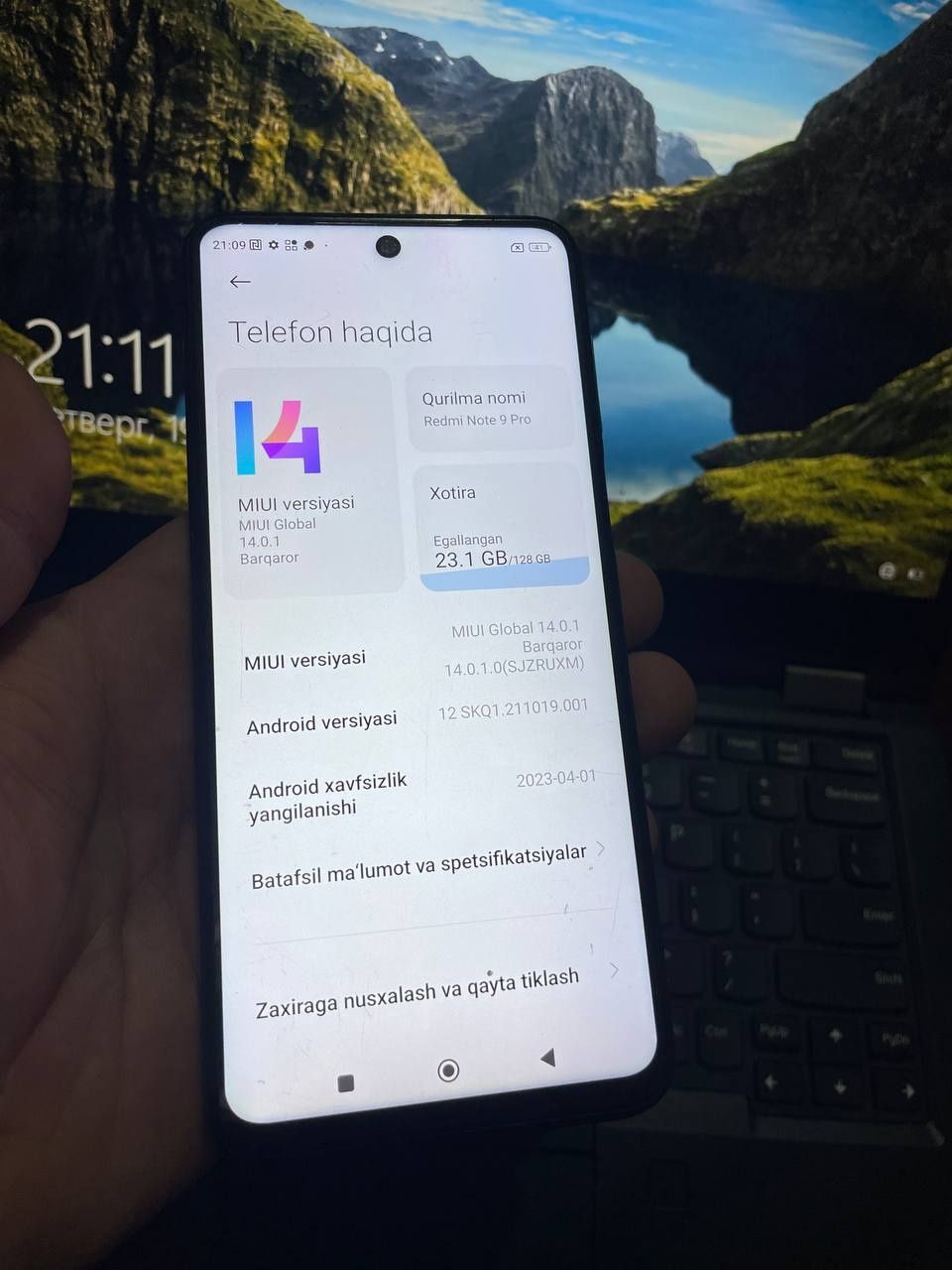 Redmi note 9 pro
