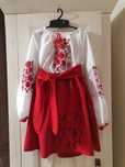 Costum tradițional românesc fete 6-7 ani