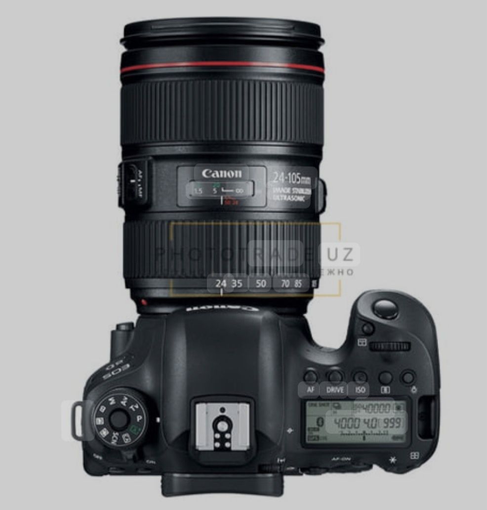 6D canon fotokomera sotiladi holati ideal kami ishlagan 3ta batareka