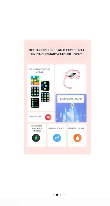 Ceas Smartwatch GPS Copii IOPA