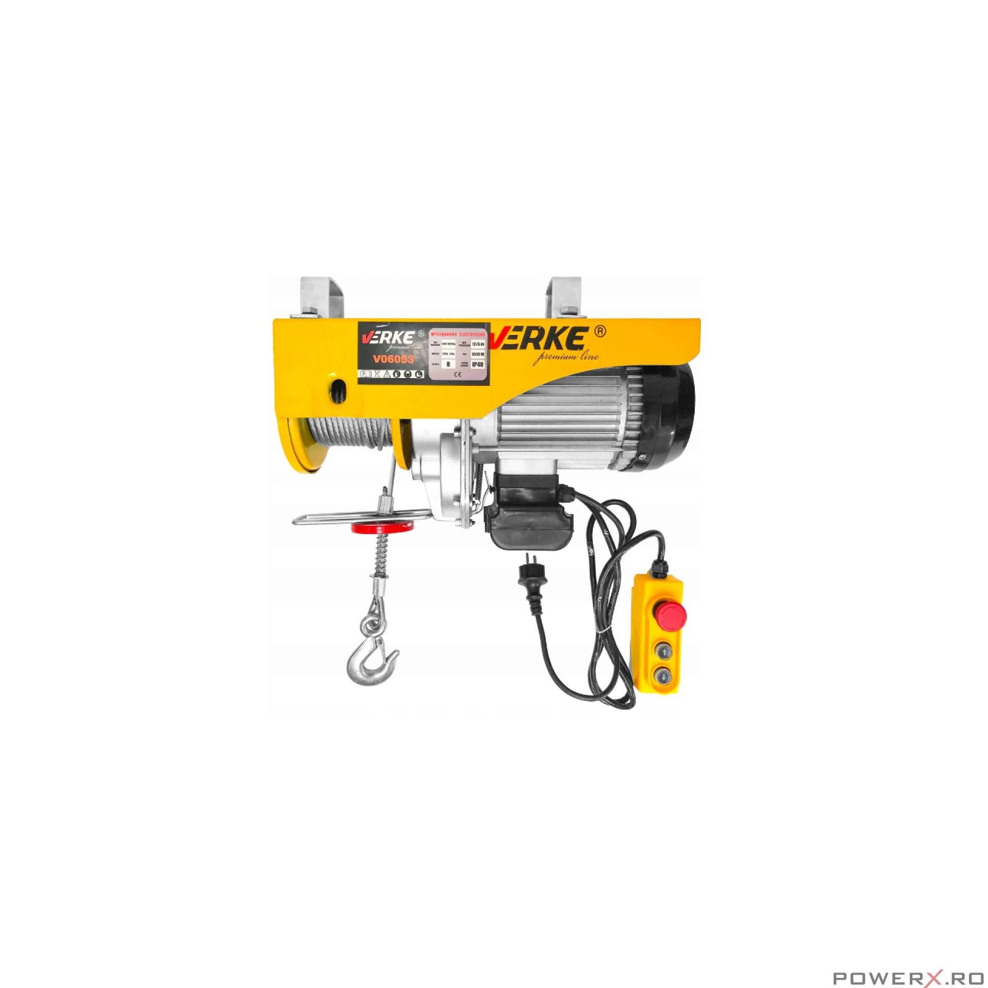 Electropalan 500 / 1000 Kg, Macara Electrica 1 Tona, Troliu, Verke