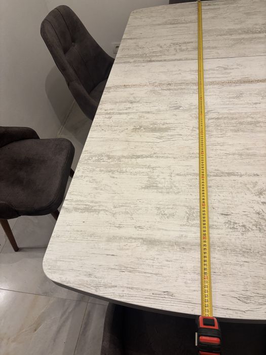 Masa extensibila cu 6 scaune