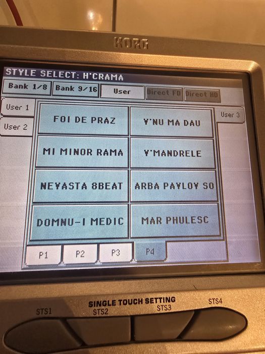 Set Korg pa1 set bun 2025