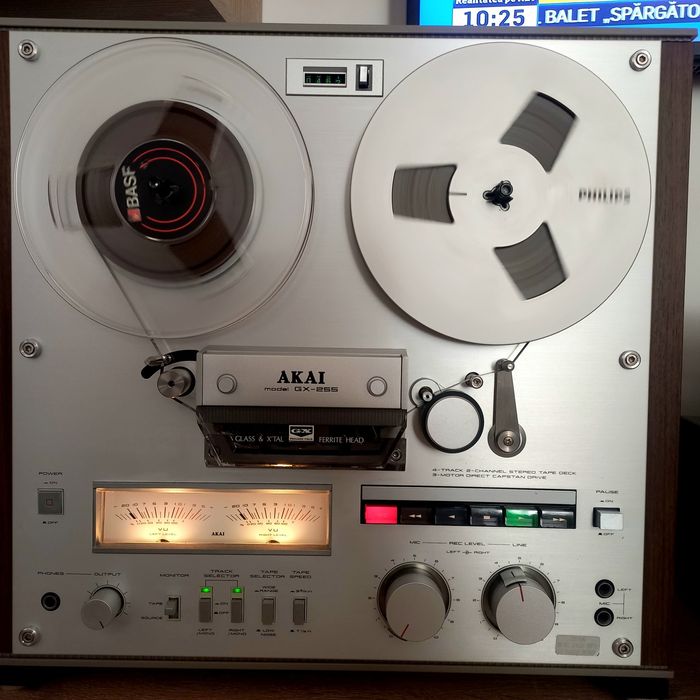 Magnetofon Akai gx-255,4 capete,3motoare, autorevers impecabil