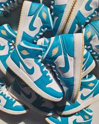 Air Jordan 1 Mid Aquatone(38-38.5)