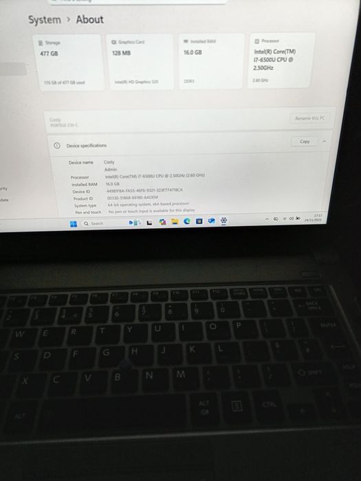 Toshiba Portege Z30-C i7 16gb RAM