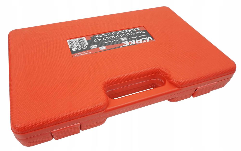 Set chei tubulare impact lungi ½ 20 piese 10-38mm (V39468)