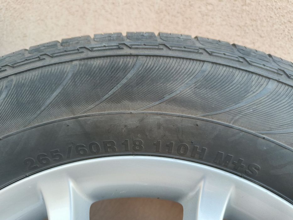 Jante cu cauciucuri 5*112