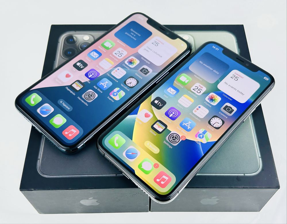 Apple iPhone 11 Pro 64GB Midnight Green / Gray 100% Battery! Гаранция!
