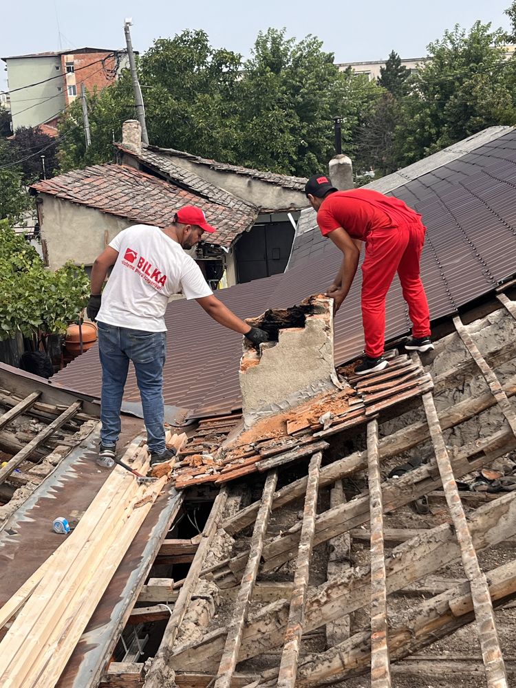 Montaj terase acoperisuri timisoara BILKA dulgherie reparații