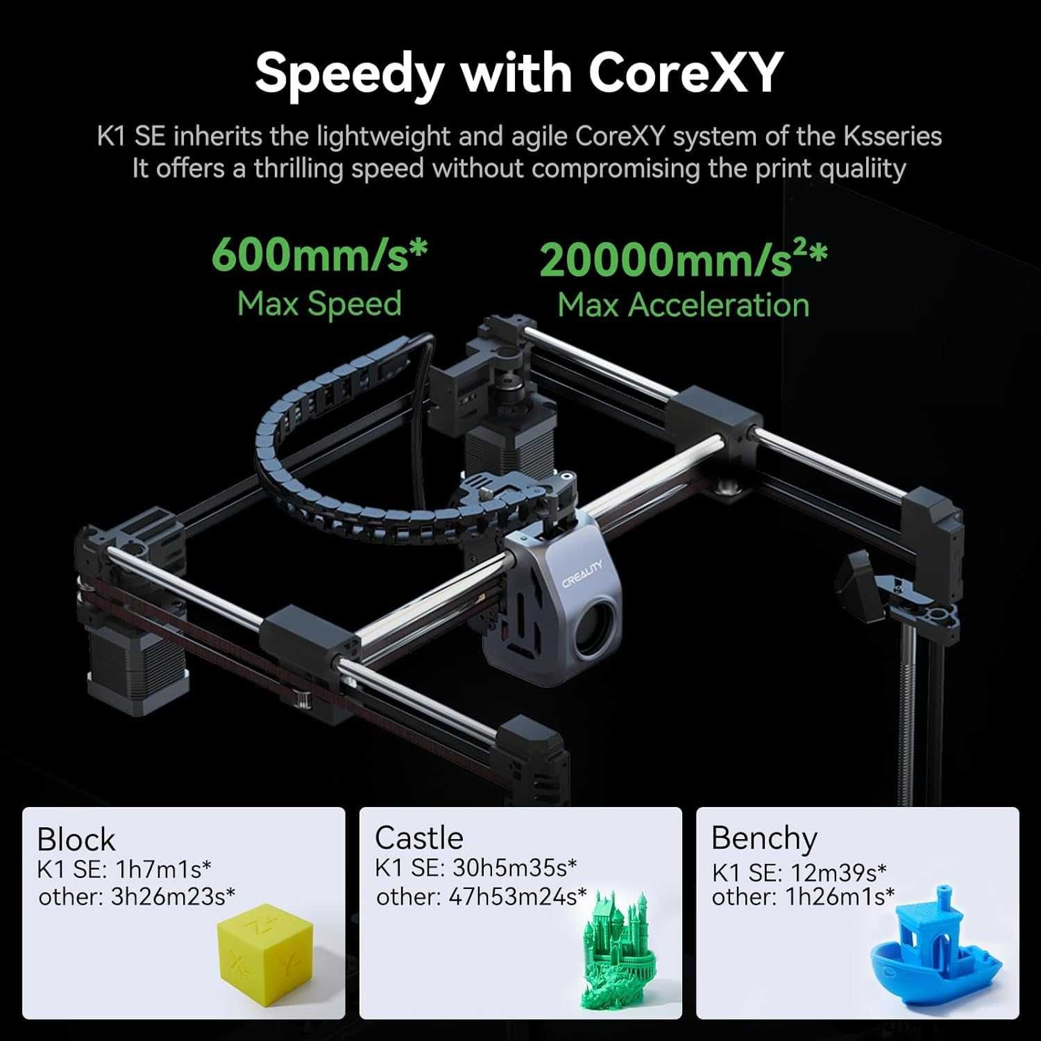 3D принтер Creality K1 SE (1 год сервисной гарантии)