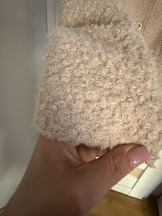 Вълнено палто букле размер L