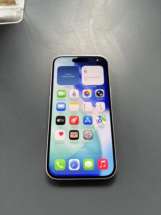 Iphone 15 roze 128gb liber de retea impecabil