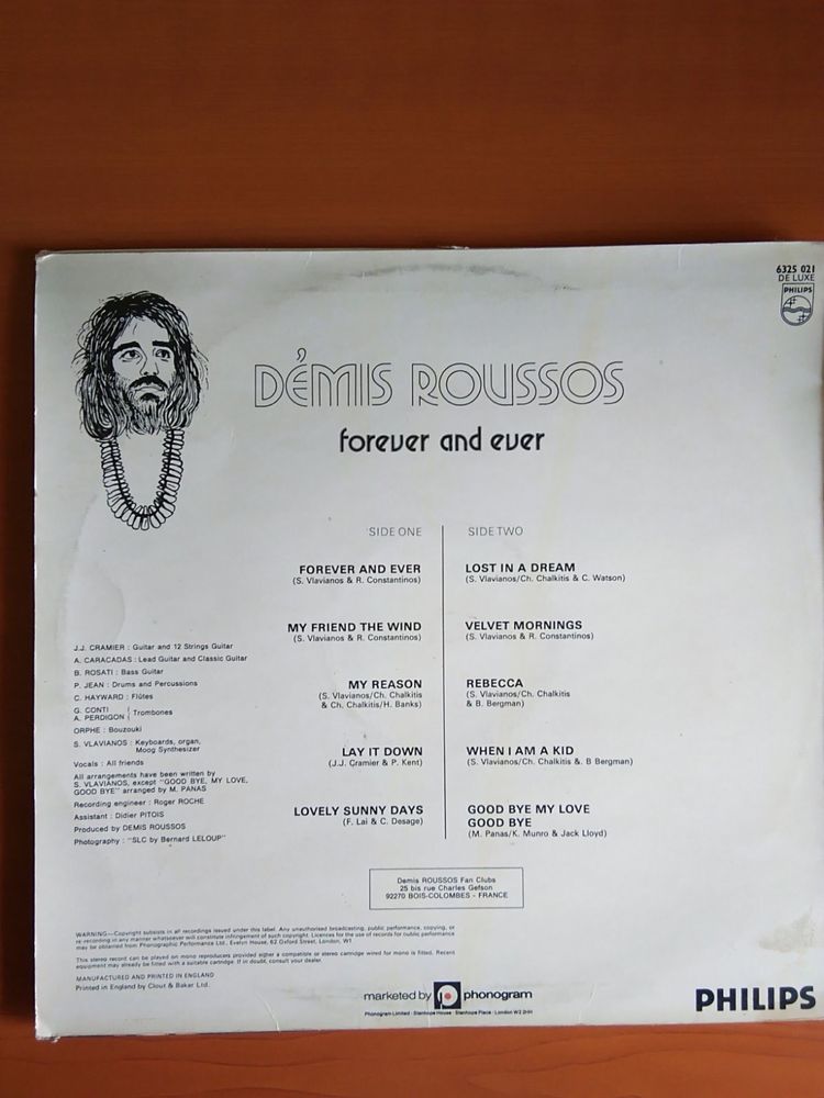 ретро винилова плоча DEMIS ROUSSOS, и други плочи….