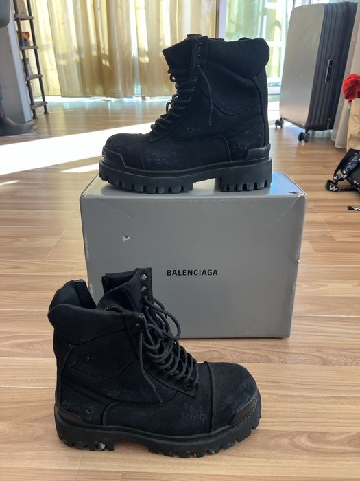 Balenciaga striker boots