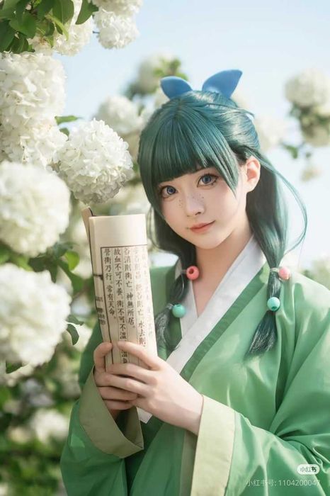 Аниме тъмно зелена перука Kusuriya no Hitorigoto - Maomao