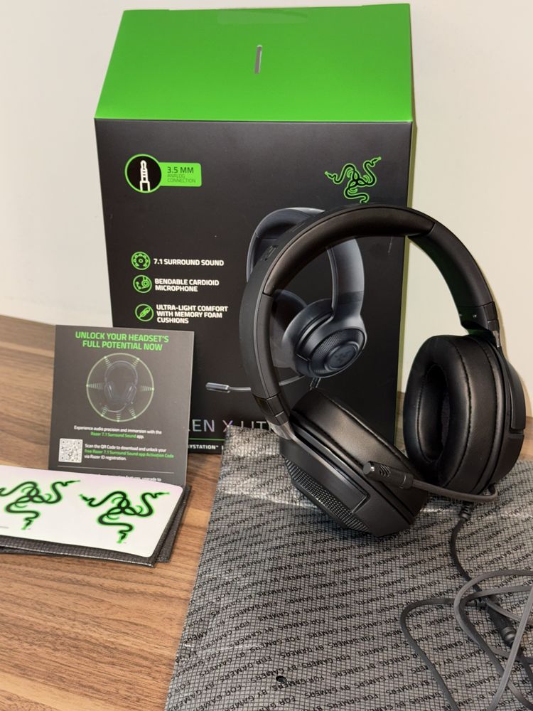 Слушалки Razer Kraken x Lite