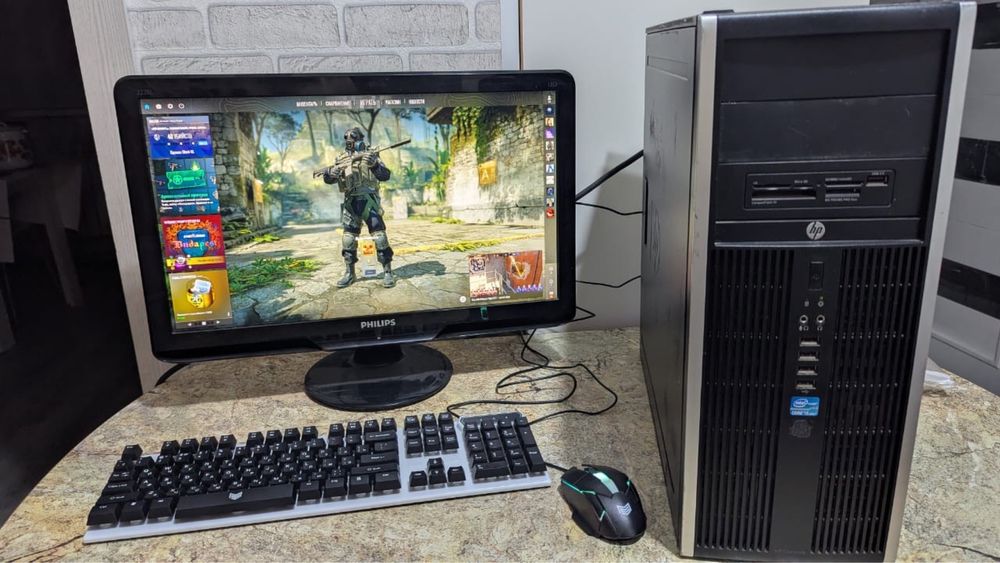 Продам игровой компьютер комплект i5 16гб ОЗУ 256 гб ssd GTX 1050ti