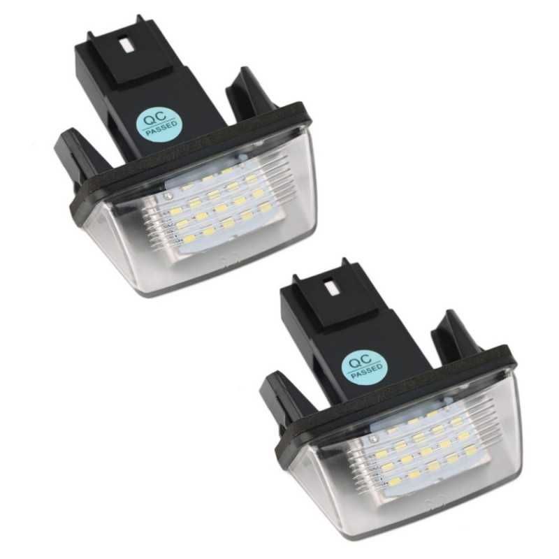 LED плафони за номер за Пежо Peugeot - 24 месеца гаранция