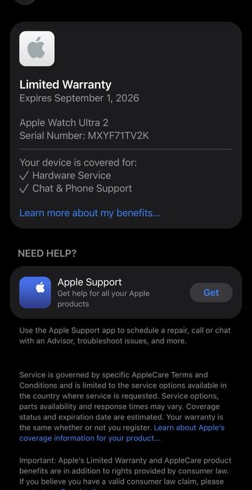 Apple Watch Ultra 2 Black Гаранция!