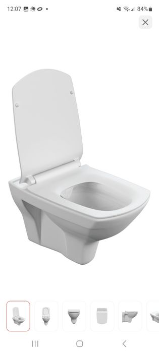 Cersanit подвесной унитаз, самовывоз