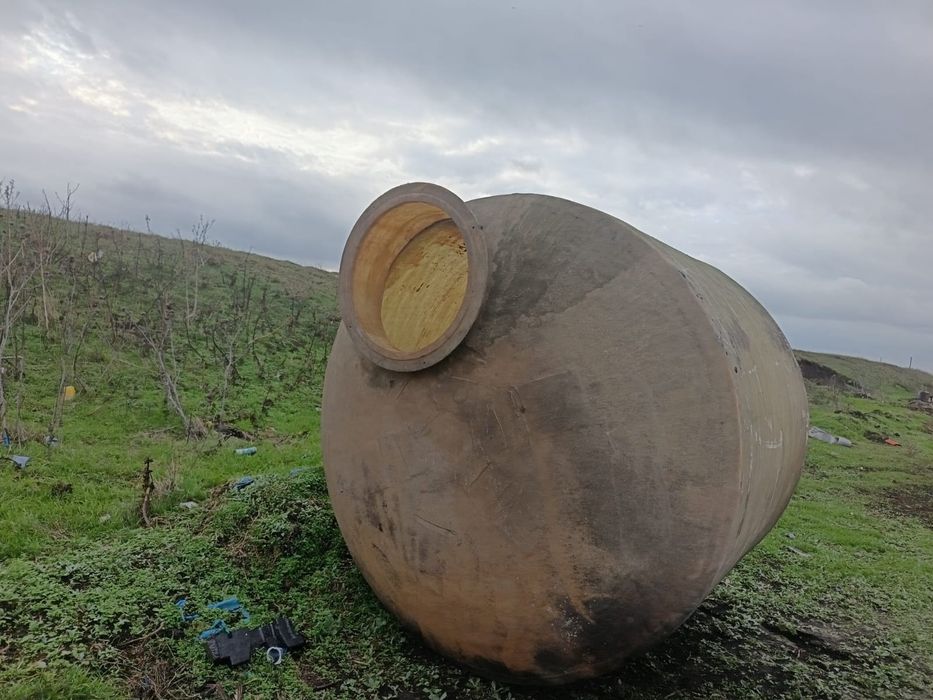 Bazin fibra = Fosa - Rezervor Apa,4500 litri/10 mii