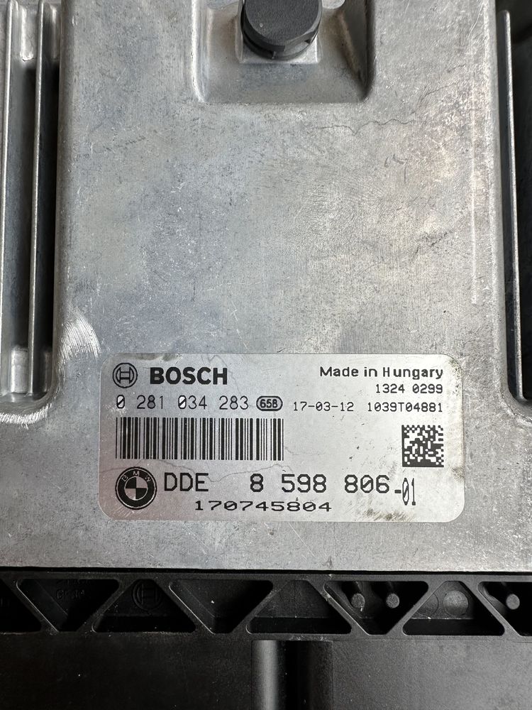 Calculator motor / ECU BMW 2.0 B47 : 8598806, Seria 1 3 4 5 X3 X4