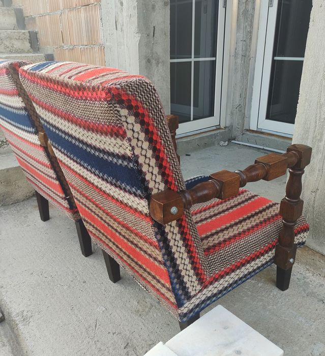 Set Fotolii calitative si masuta cafea lemn masiv