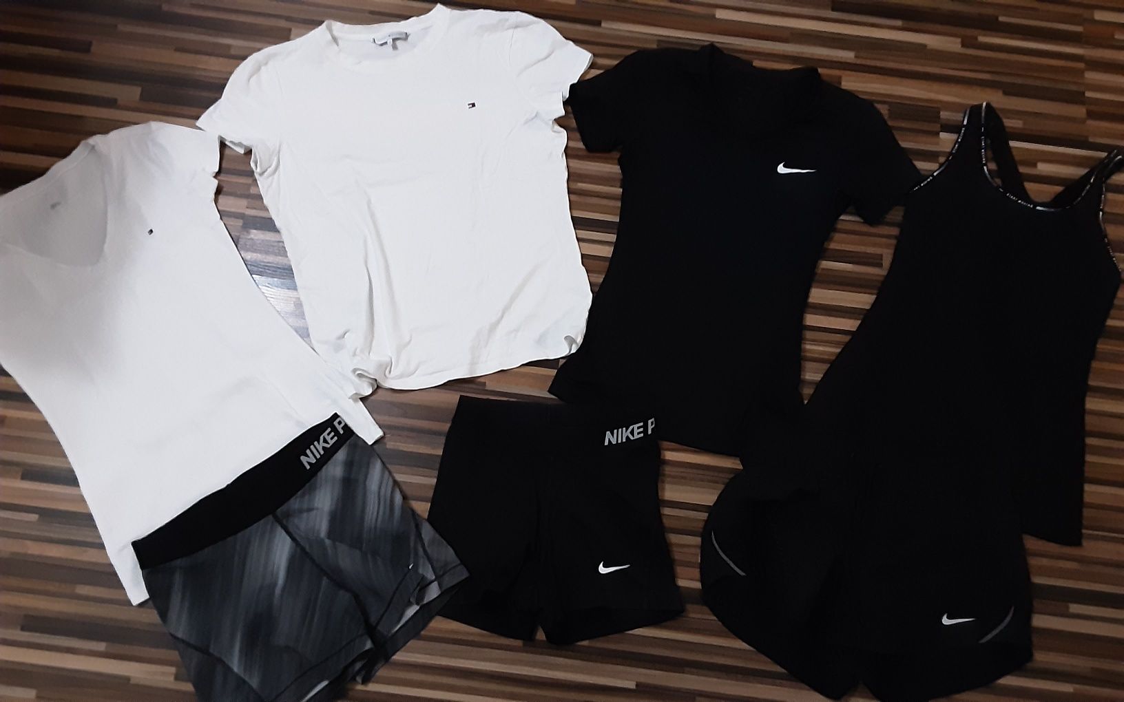 (XS) NIKE PRO,NIKE-Tommy hilfiger оригинални тениски,клинове