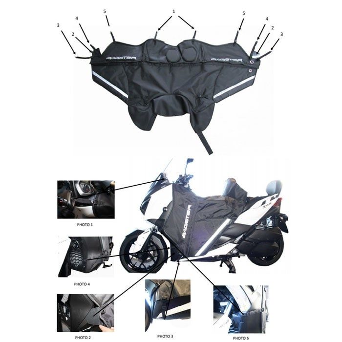 Protectie Termica Picioare Yamaha X - Max