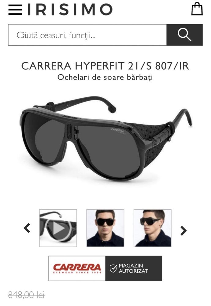 Ochelari de soare barbati Carrera Hyperfit 2 I /S 807/IR
