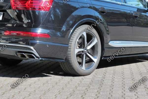 Prelungire splitter bara spate Audi Q7 SQ7 Mk2 2016- v1 Maxton Design