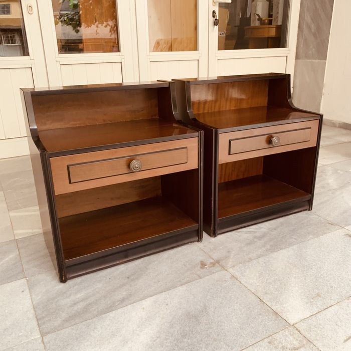 Италиаски ретро нощни шкафчета от 80-те