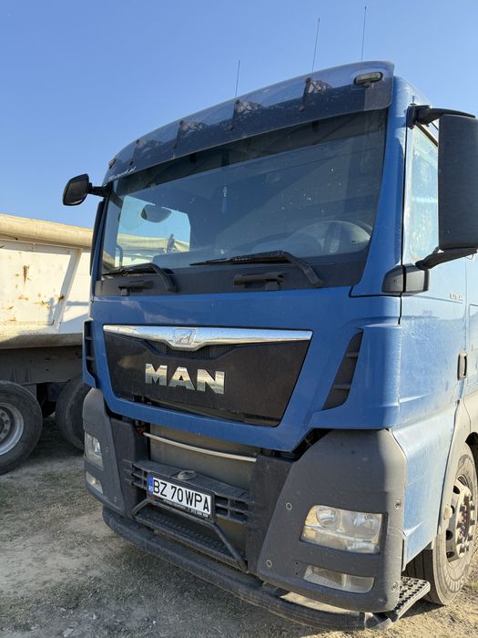 Man TGX E6 pentru bascula 800.000 km schimb cu prelata