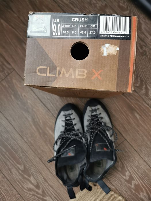 Espadrile cățărare ClimbX papuci bărbați escaladă mărimea 42