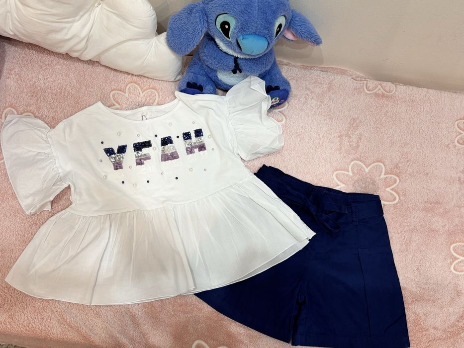 Дрехи за момиче 110-116