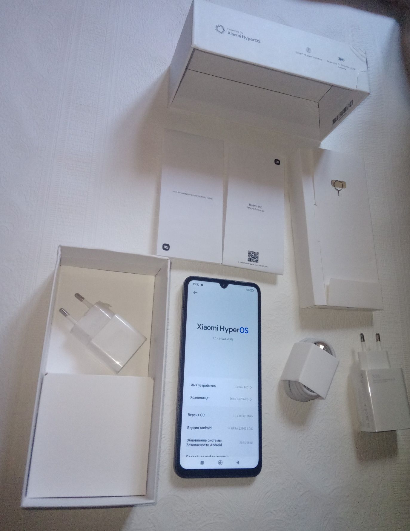 Redmi 14C 2024г 16+256гб новый