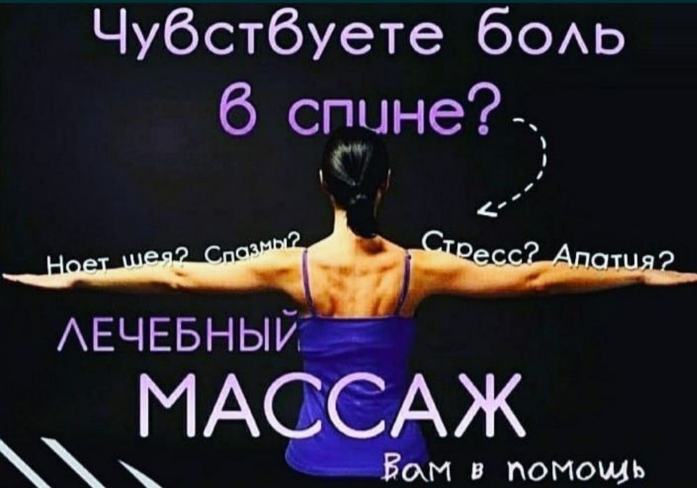 Спортивный силовой массаж в Актобе.
