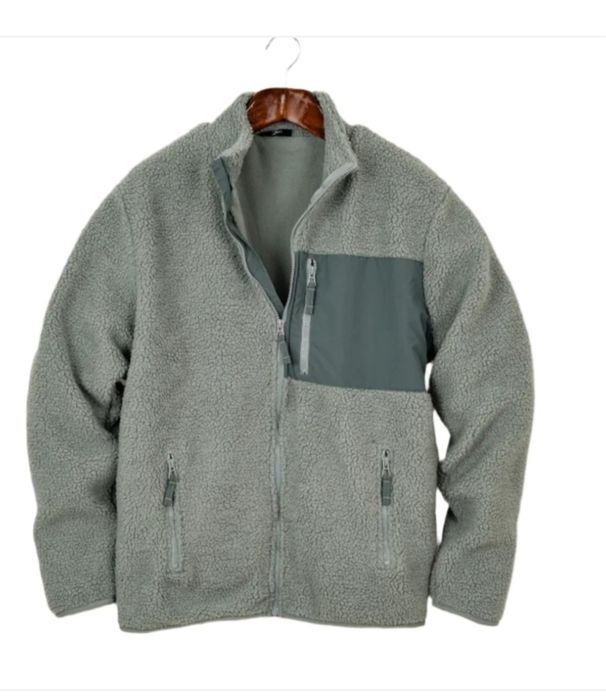 Мъжко яке от мъхеста материя