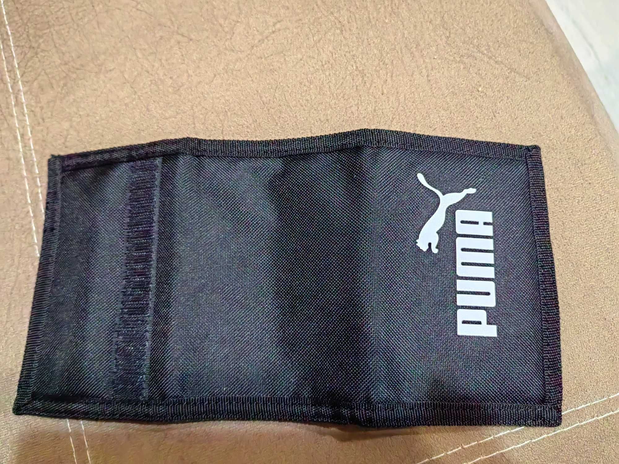 Черно спортно портмоне Puma