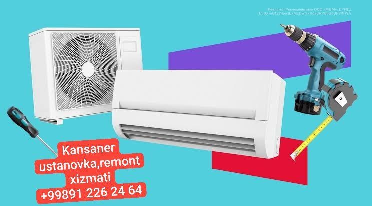 Kansaner ustanovka remont xizmati Qarshi shahar boʻylab