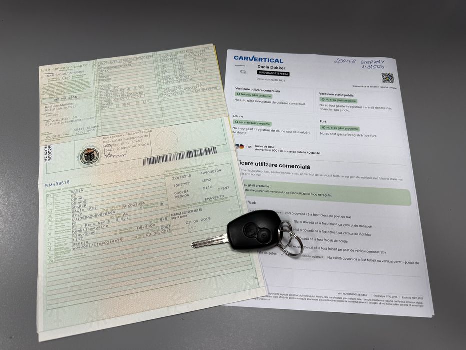 Dacia Dokker Stepway • An 2015 • 110000 km • 1.2 TCE benzina