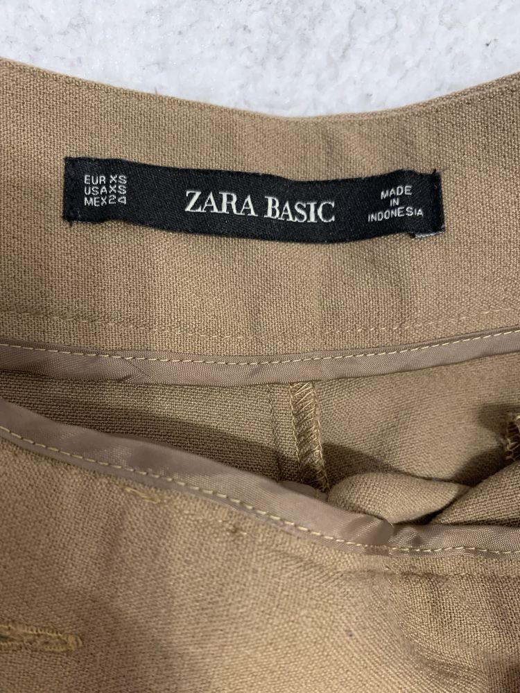 Дамски панталон Zara с висока талия