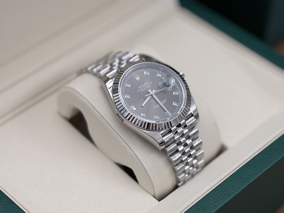 Часы Rolex Datejust 41 Grey Diamond