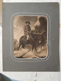 Napoleon Bonaparte litografie de colectie