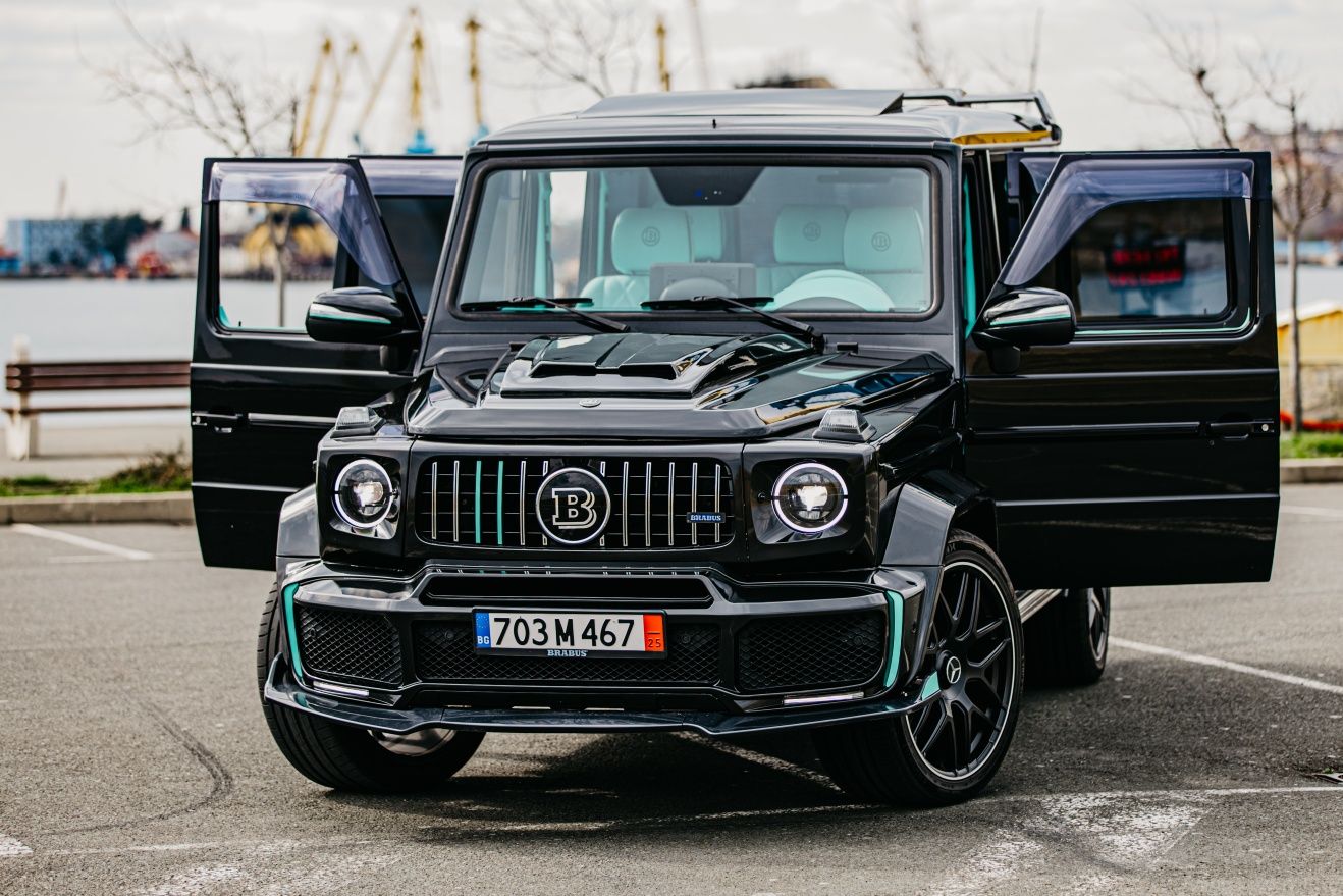Mercedes G Class BRABUS пакет кола под наем за специални поводи
