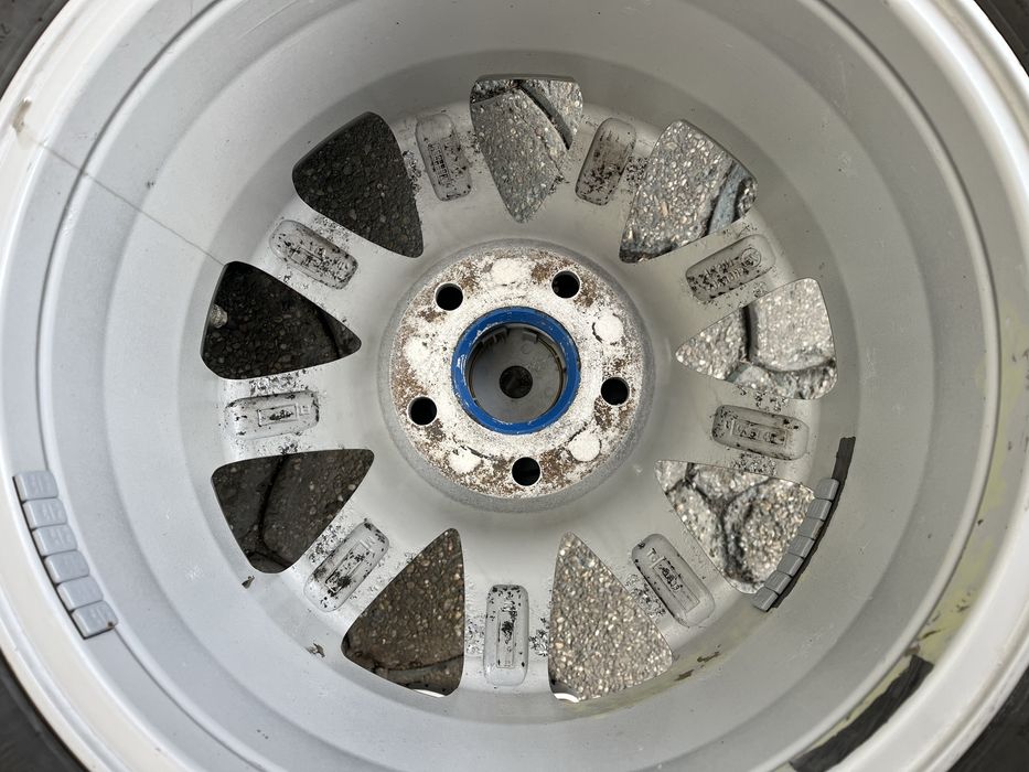 Jante 5x112mm, anvelope iarna 205/55 R16, Audi VW Seat Skoda Mercedes